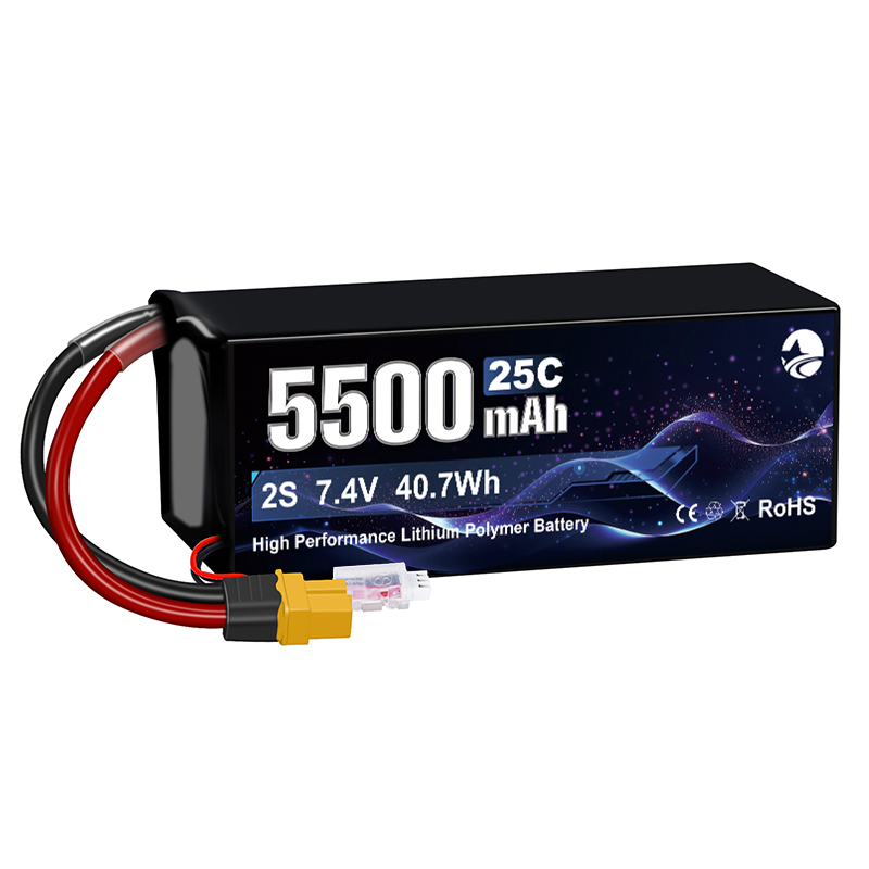 5500mAh/2S1P/25C