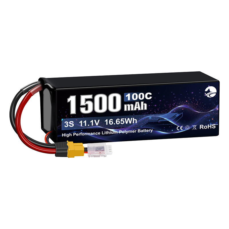 1500mAh/3S1P/100C