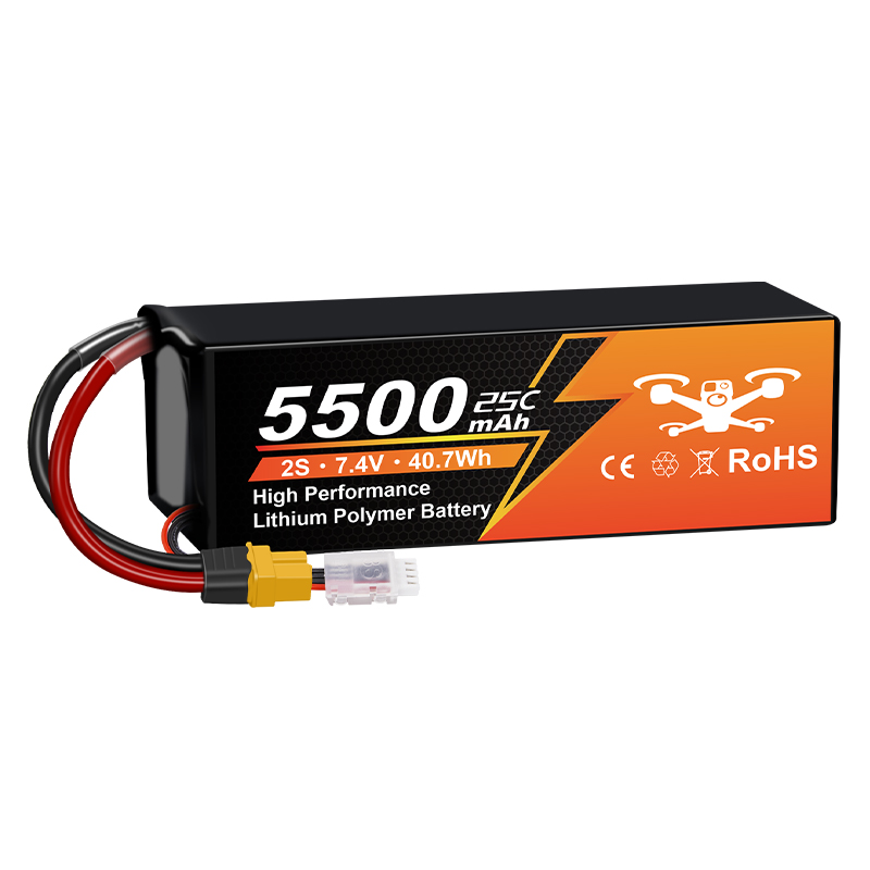 5500mAh/2S1P/25C