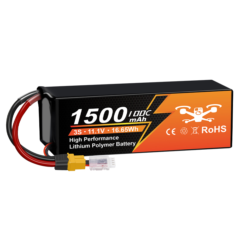 1500mAh/3S1P/100C