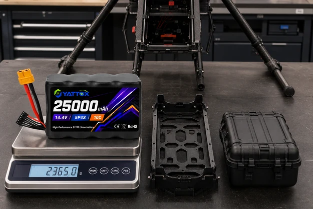 How to Size a Heavy-Lift Drone Battery for Payload, Current Draw and Flight Time