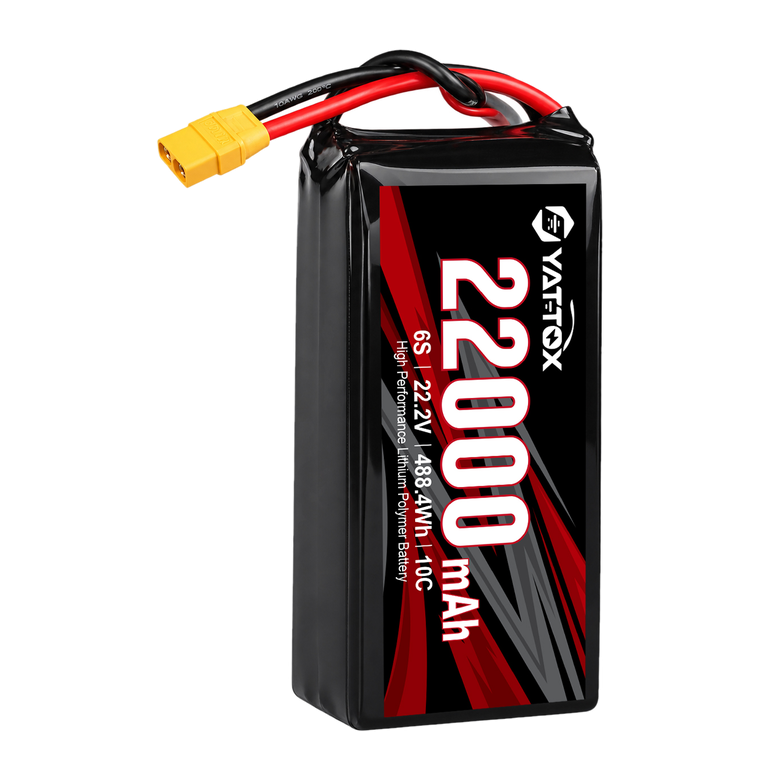 6S 22000mAh 22.2V LiPo Battery