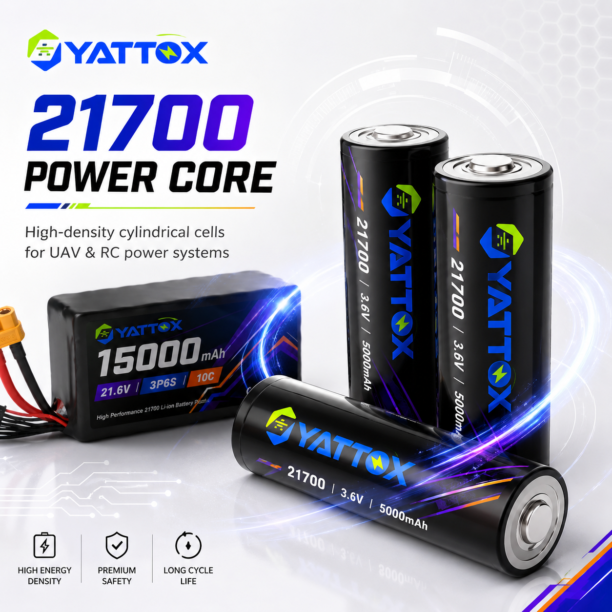 21.6V 15000mAh 3P6S Li-ion Battery 21.6V 15000mAh 3P6S Li-ion Battery
