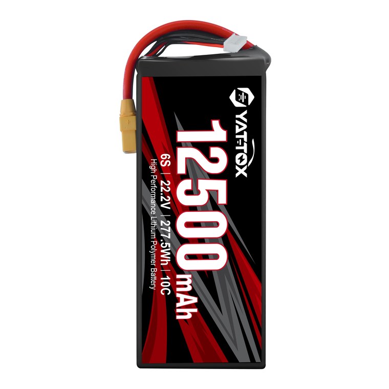 6S 12,500mAh LiPo Battery