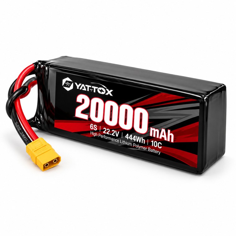 6S 20,000mAh LiPo Battery